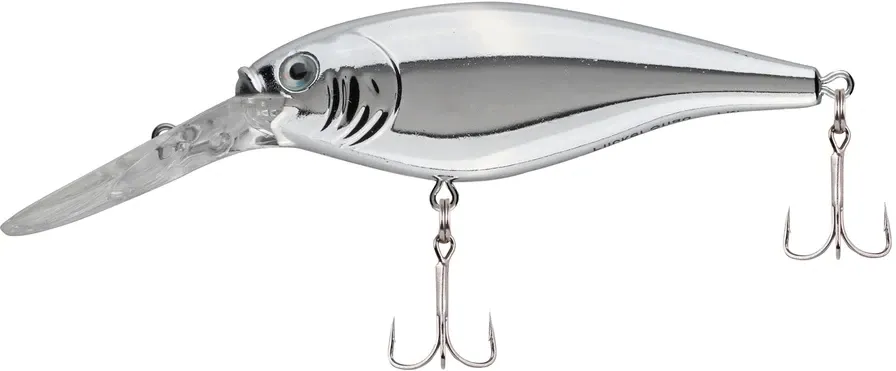 Berkley  Flicker Shad Crankbait, 2", 3/16 oz, Chrome