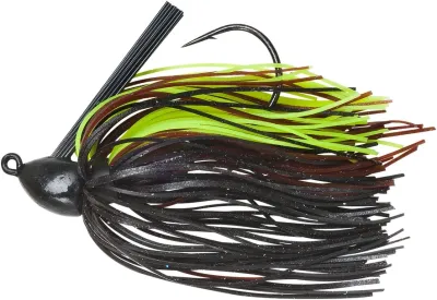 Booyah Baby Boo Jig, 5/16oz Black/Black Brown Cht