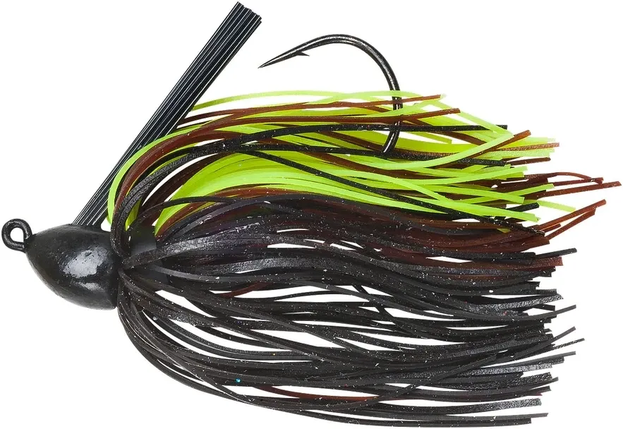 Booyah Baby Boo Jig, 5/16oz Black/Black Brown Cht