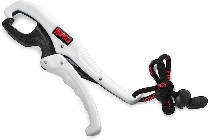 Rapala RFFG9 Floating Fish Gripper 9", White, w/Lanyard	