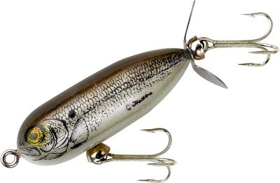 Heddon  Tiny Torpedo Topwater Prop Bait, 1 7/8", 1/4 oz