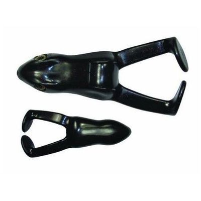 Stanley SRFT-201 Top Toad Hollow Body Frog Unrigged, 4", Black, Floating