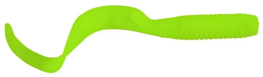 Berkley GMIG3-CH Gulp Minnow Grub 3" 11Pk, Chartreuse