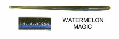 Roboworm 6" Straight Tail Watermelon Magic