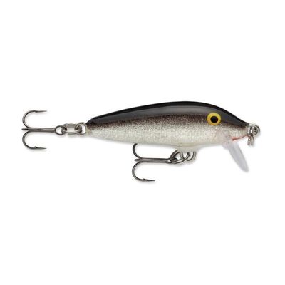 Rapala CD05S CountDown Lure, 2" 3/16 oz, Silver, Sinking