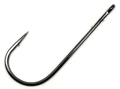 Gamakatsu 01114 Worm Hook, Size 4/0 Needle Point, Straight Sliced Shank