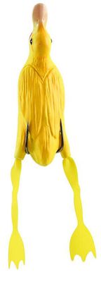 Savage Gear The Fruck Hollow Belly Duckling Lure, Floating, 3/4oz, 3", Yellow Chick