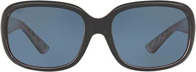 Costa Tasman Sea 580P Shiny Black Silver Mirror