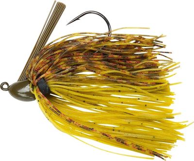 Booyah Baby Boo Jig, 3/16 oz, 3D Watermelon Red, Sinking