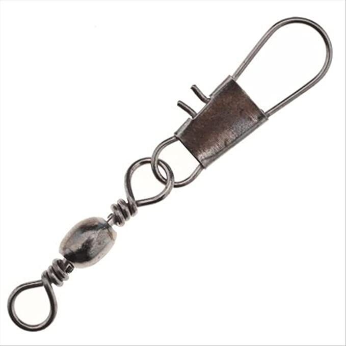 Eagle Claw Lazer Barrel Swivel w/Interlock Snap Value Pack #12 20Pk