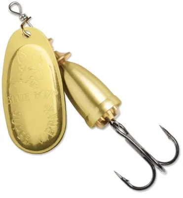 Blue Fox 60-30-200 Classic Classic Vibrax Spinner, 1/4 oz, Plated