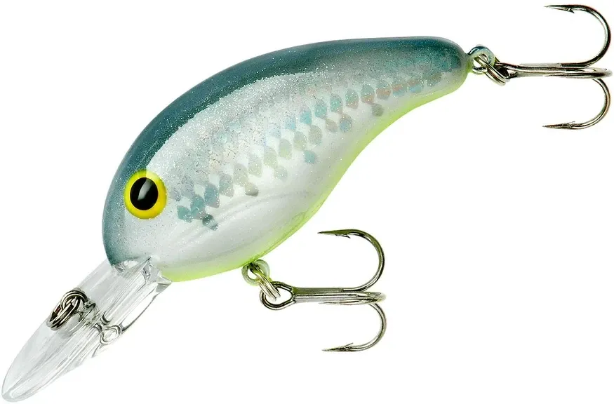 Bandit BDT2D67 200 Series Crankbait 2", 1/4 oz, Metal Flake Shad