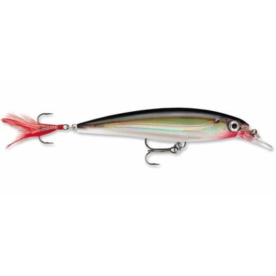 Rapala XR08S X-Rap Jerkbait, 3 1/8" 1/4 oz, Silver, Suspending