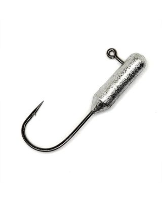 Gamakatsu 503409-1/8 Tube Jighead 1/8 oz, Sz 2 Hook, Nickel Silver