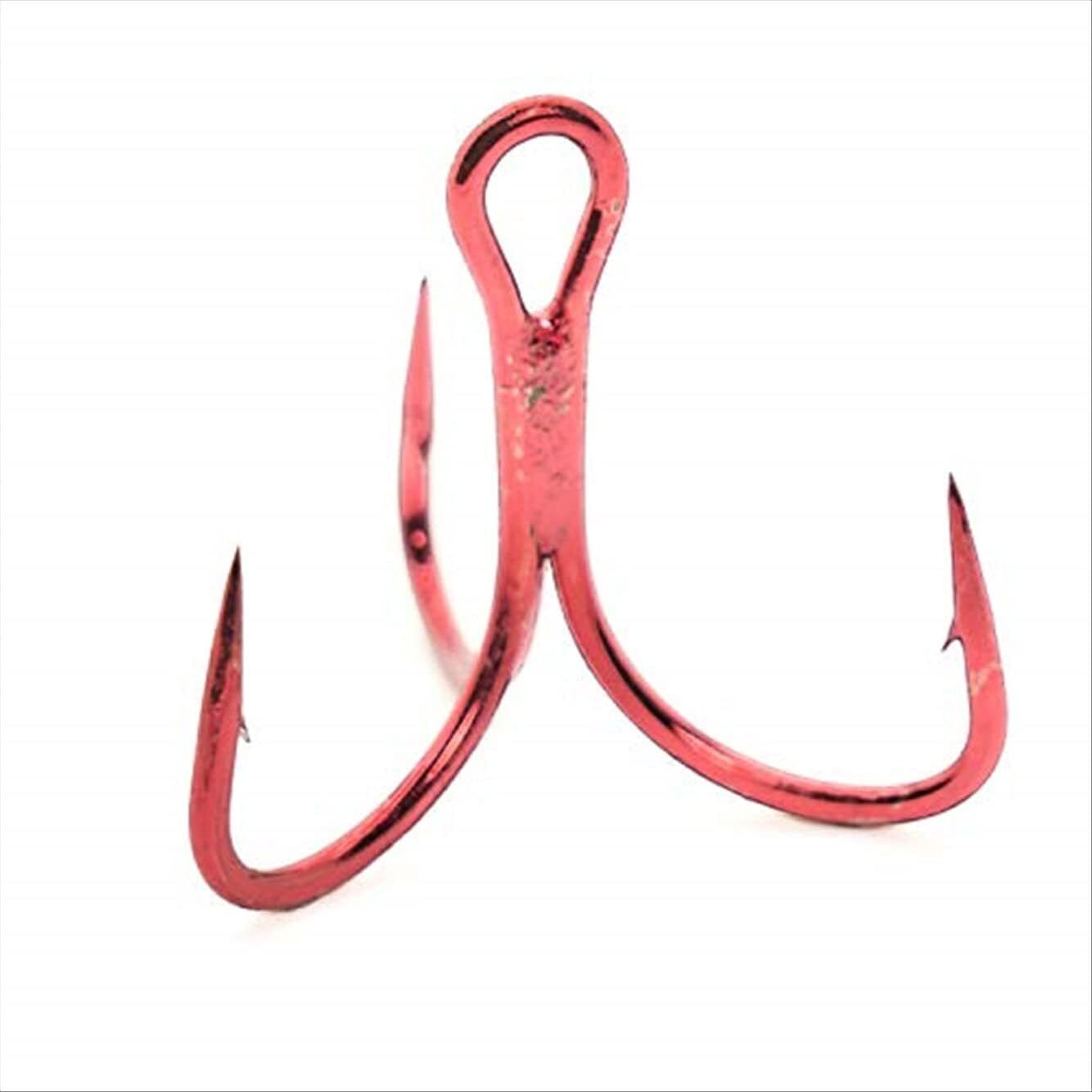 Mustad Triple Grip Treble Red Size 2-4