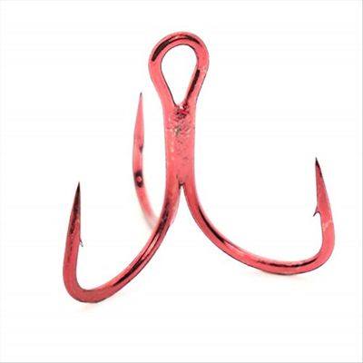 Mustad Triple Grip Treble Red Size 2-4