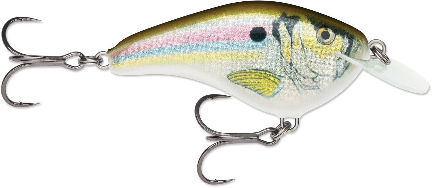 Rapala OGS06RSL OG Slim 6 Floating-Diving, 2-3/4", 1/2oz, 6ft Live River Shad