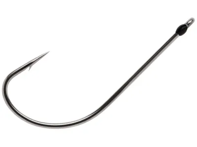 VMC NK#4BNPP Neko Hooks, Sz4, Wide Gap, Offset, Closed Eye, Long Shank