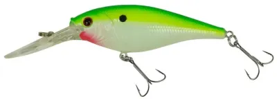 Berkley  Flicker Shad Crankbait, 2", 3/16 oz, Chartreuse Pearl