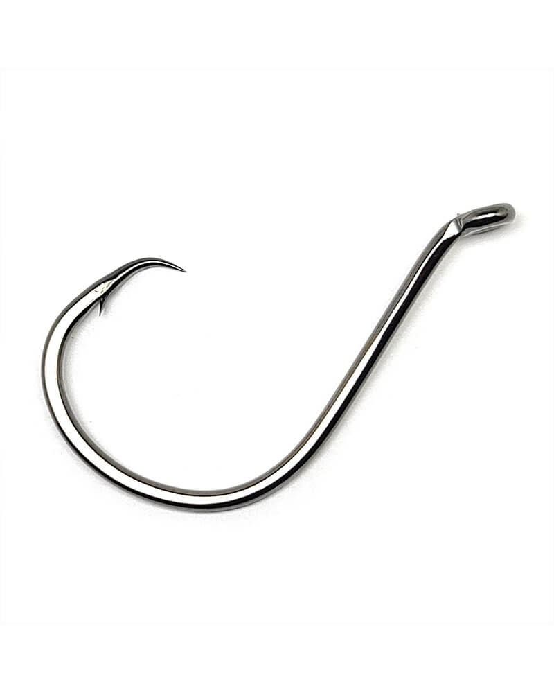 Gamakatsu Oct Circle Offset, 2/0 NSB 25pk