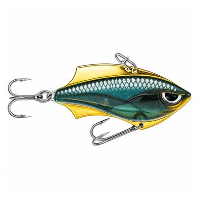 Rapala Rap-V Blade 6, 2-1/2", 1/2 Oz, #4 and #6 Hooks, Carbon