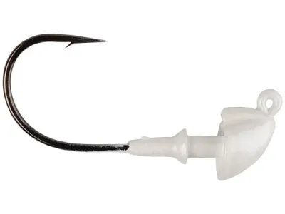 Buckeye JWP12 J-Will Swimbait Head 1/2 oz, 5/0 Hook, Pearl