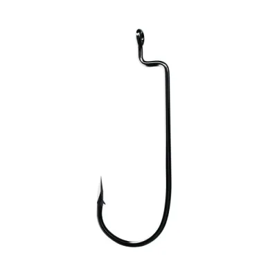 Eagle Claw TK100-3/0 Trokar Heavy Duty Worm Hook, Size 3/0, Forged