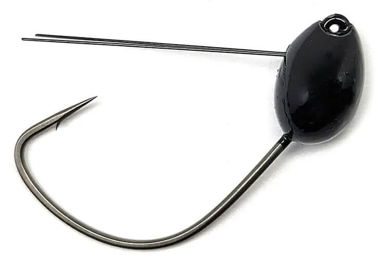 Gamakatsu  G Finesse Jig Head Wacky, 1/0 3/32 oz Black