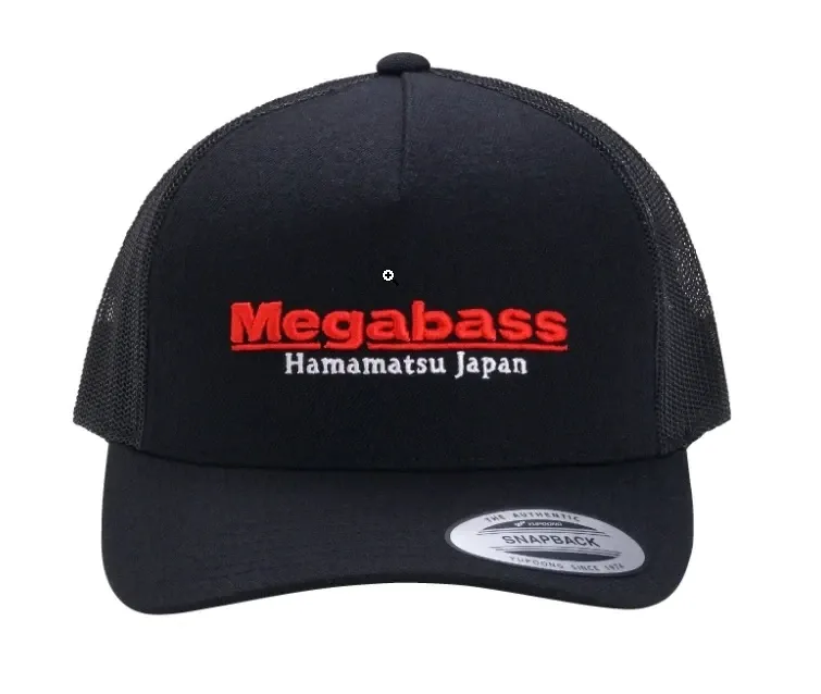MEGABASS CLASSIC TRUCKER (BLACK/RED)