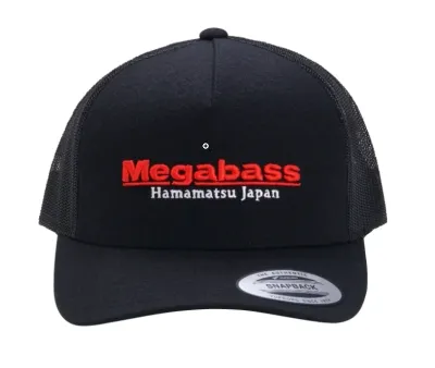 MEGABASS CLASSIC TRUCKER (BLACK/RED)
