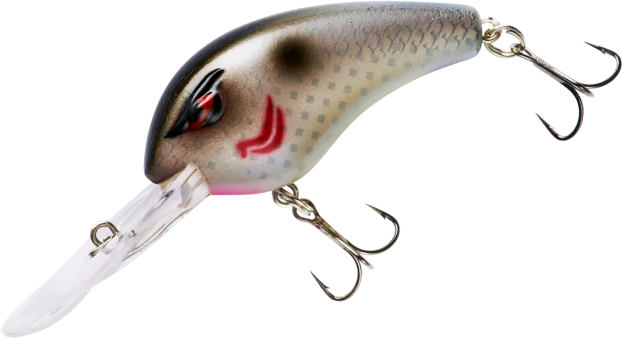 Booyah BYST430 Streak Crankbait, 3 5/8" 2oz, Real Gizzard Shad