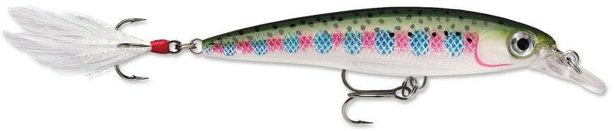 Rapala XR08RT X-Rap Jerkbait, 3 1/8", 1/4 oz, Rainbow Trout