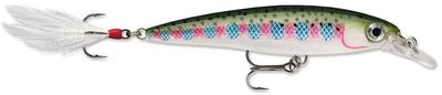 Rapala XR08RT X-Rap Jerkbait, 3 1/8", 1/4 oz, Rainbow Trout