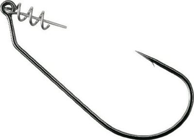 Owner TwistLock with Centering-Pin Spring, Size 3/0, Straight Shank, Flipping, 5 per Pack