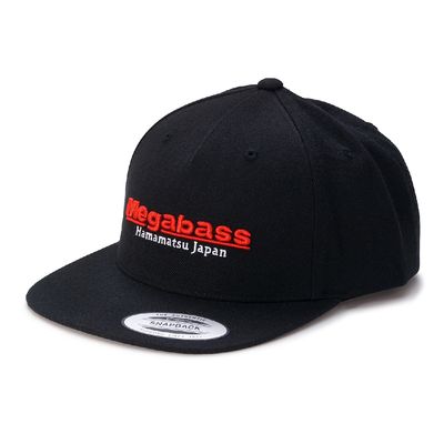 MEGABASS CLASSIC SNAPBACK (BLACK/RED)