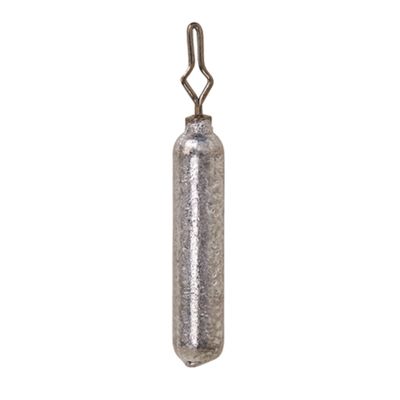 Eagle Claw LWDSC-38 Lazer Cylinder Drop Shot Weight 3/8 Oz 5,Pkg