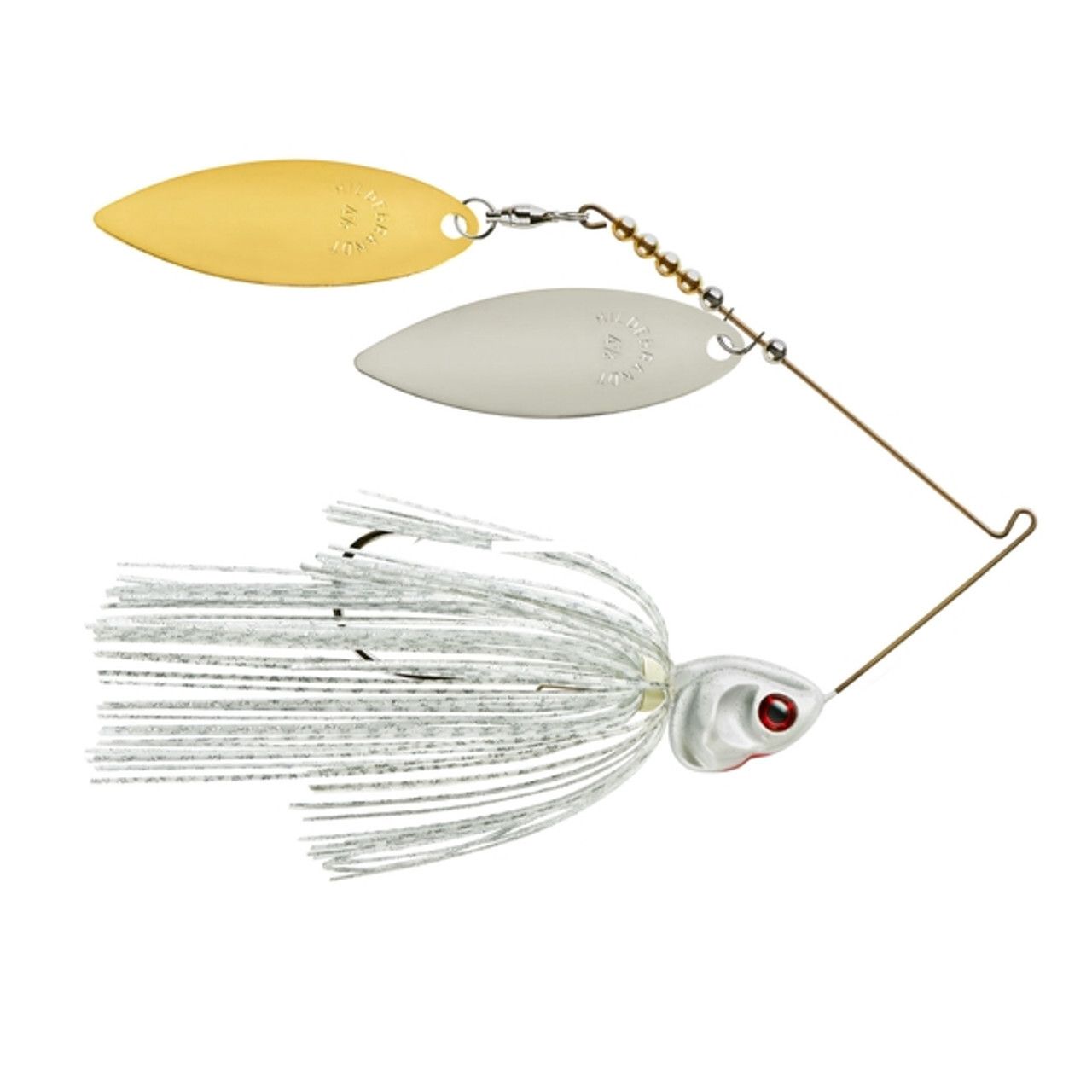 Booyah Covert Series, 3/8oz Wht Silverscl/PearlHd