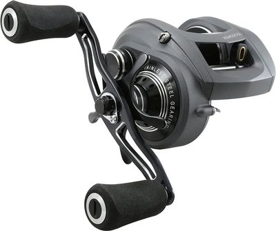 Okuma KDS-364 Komodo SS Low Profile Baitcasting Reel, 7BB, 6.4:1, 12lb./250yds, 20lb./150yds, twin paddle handle HPS
