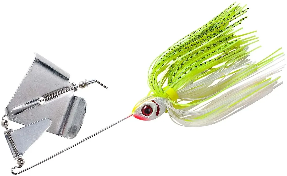 Booyah  3/8  White/Chart. Shad