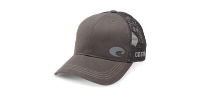 Costa Offset Logo Hd Trucker Hat Graphite