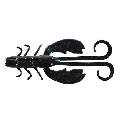 Berkley PBBCLCC4-BBF Crazy Chigger Craw 4" Blk/Blue