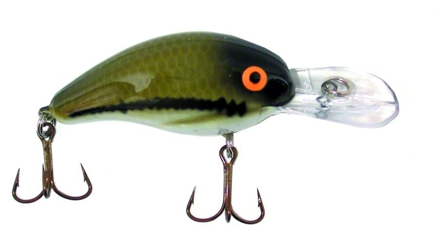 Bandit 201 200 Series Crankbait, 2" 1/4 oz, Baby Bass, Floating