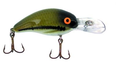 Bandit 201 200 Series Crankbait, 2" 1/4 oz, Baby Bass, Floating