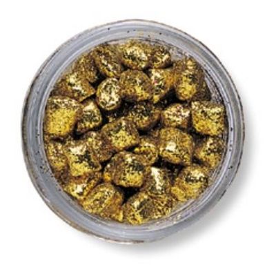 Berkley PowerBait Crappie Nibbles Gold Rush 2.38oz Jar