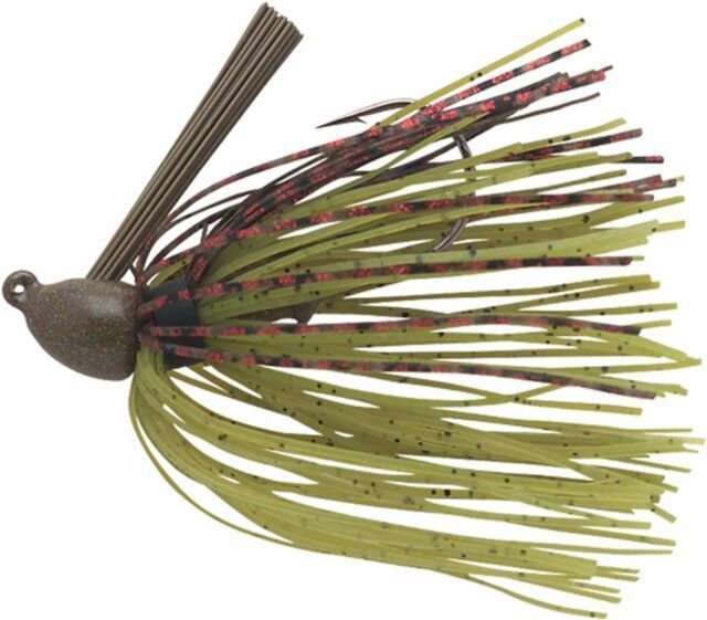 Booyah Baby Boo Jig, 5/16oz Grn/3D Watermelon Red