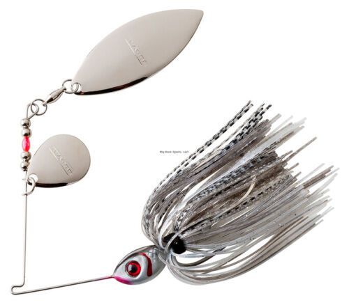 Booyah Blade Tandem, 1/4oz C/I SlvShad/SlvShinr