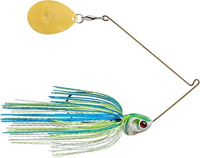 Booyah Covert Series, 1/2oz White/Chartreuse/Blue