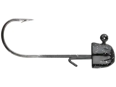 VMC FHMJ332-BK Finesse Half Moon Jig, 3/32 oz, #1/0 Hook, Black