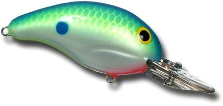 Bandit 2D01 200 Series Crankbait 2", 1/4 oz, Citrus Shad, Floating