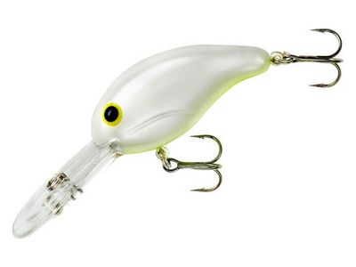 Bandit 388 300 Series Crankbait, 2" 3/8 oz, Pearl Chartreuse Belly